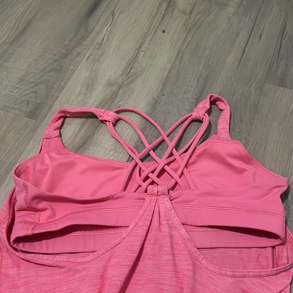 Lululemon Sunset Salutation Tank sz 6 In Pink Lemonade - Picture 4 of 6